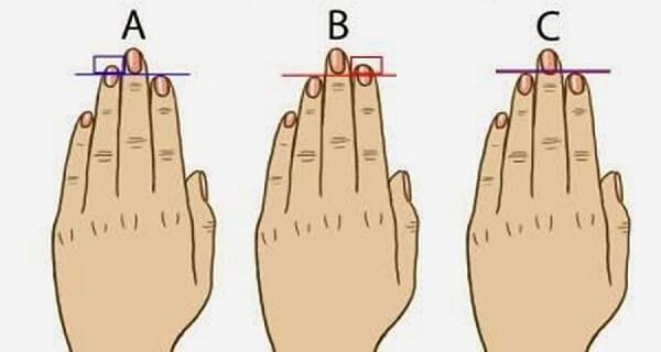 Az ujjaid sokat elárulnak a személyiségedről. Neked milyen ujjaid vannak?