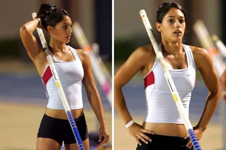 Young pole vault star's career almost ends with an innocent photo