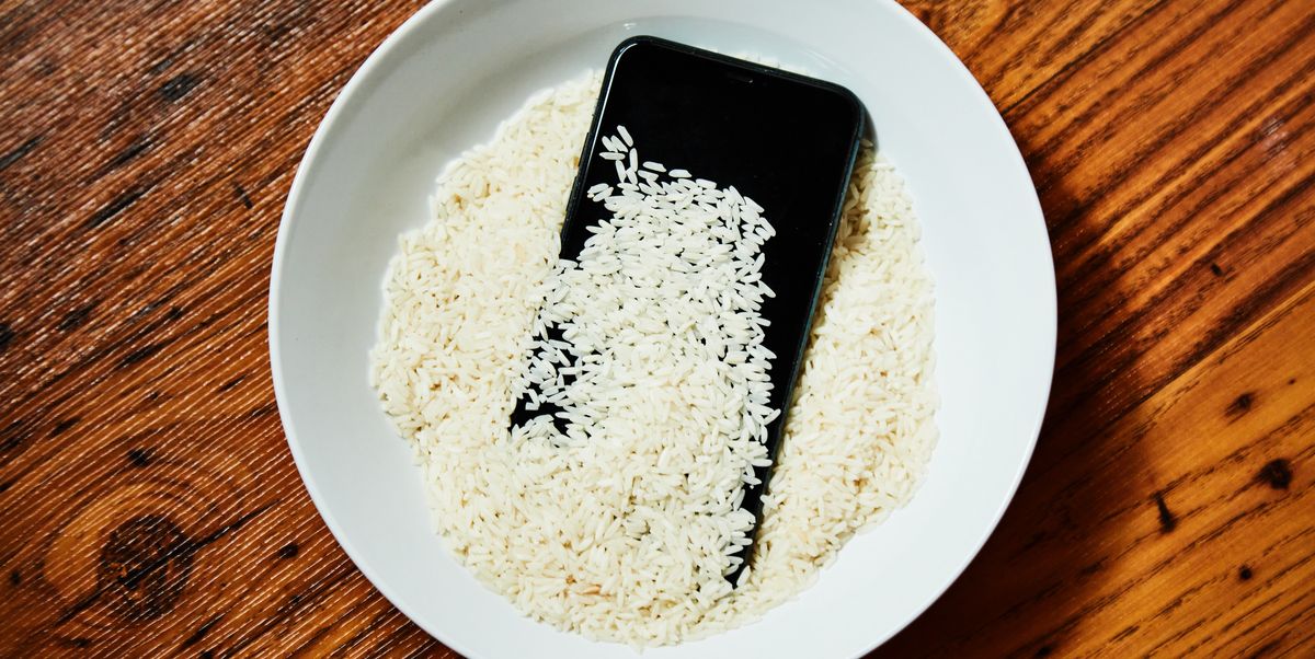 Wet iPhone | Phone in Rice Method
