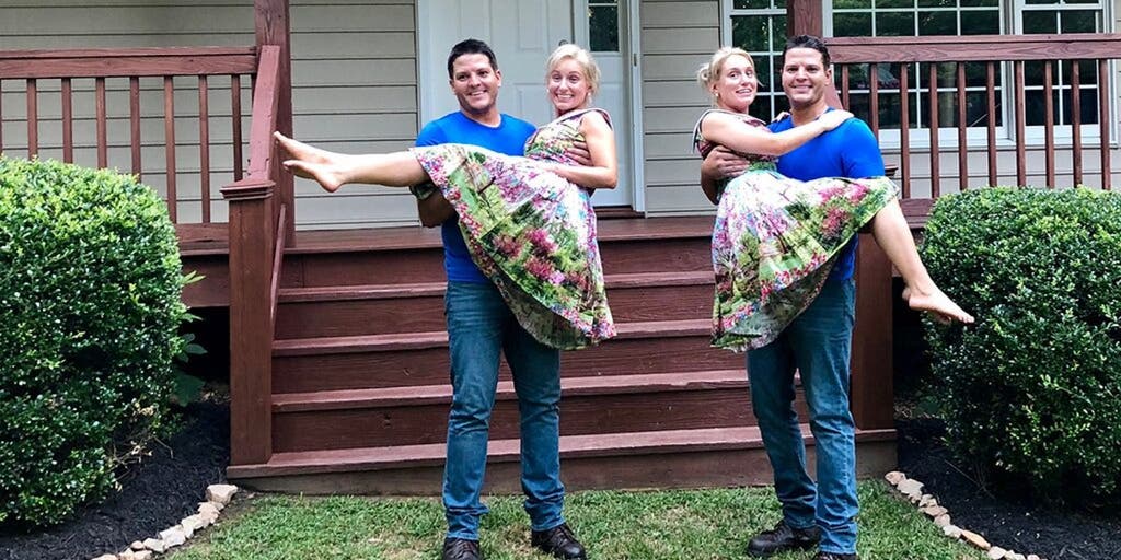 Twin sisters who married twin brothers and live in the same home announce they are pregnant at the same time | Fox News