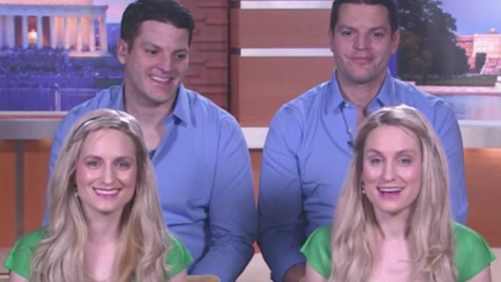 Identical Twin Sisters Married To Identical Twin Brothers Both Pregnant At The Same Time - Tyla