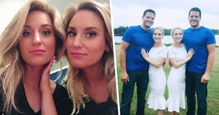Identical Twin Sisters Who Married Identical Brothers Are Both Pregnant At Same Time - UNILAD