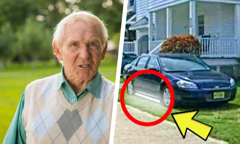 Starý muž nikdy nejezdí ve svém autě. Jednoho dne vaši sousedé uslyší zvuky