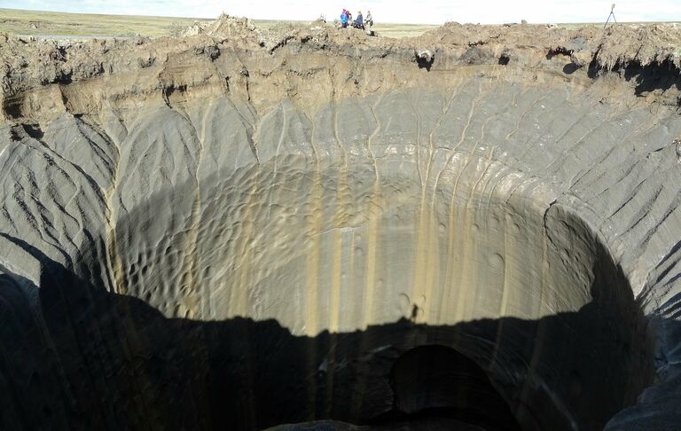 big hole in the earth
