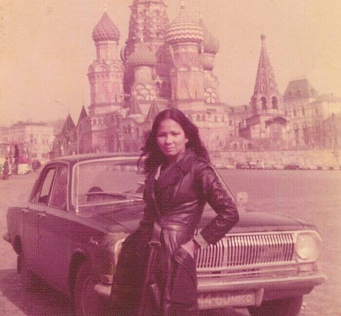 woman in Moscow 
